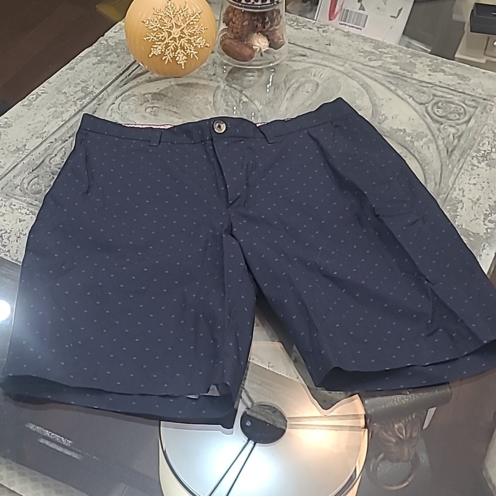 BEN SHERMAN MEN'S PRINTED DOBBY SHORTS 32 NEW